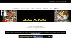 Desktop Screenshot of andrewthecrafter.com